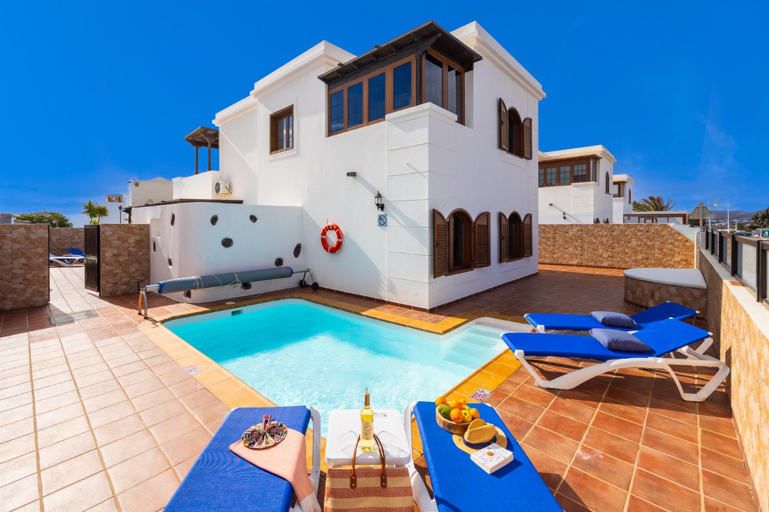 ,Beautiful villa with private pool and terrace