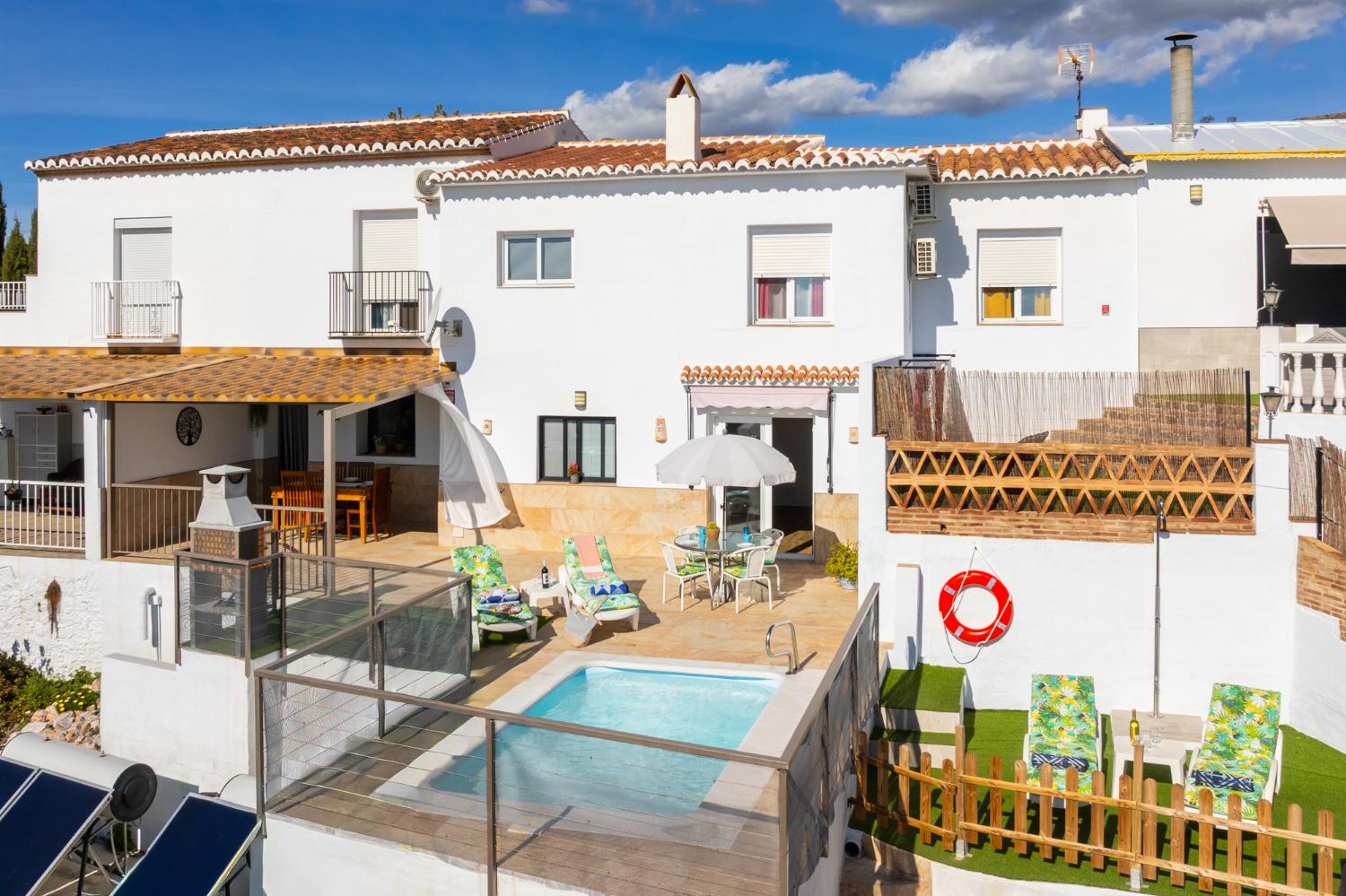 Beautiful villa with private pool and terrace with sea views