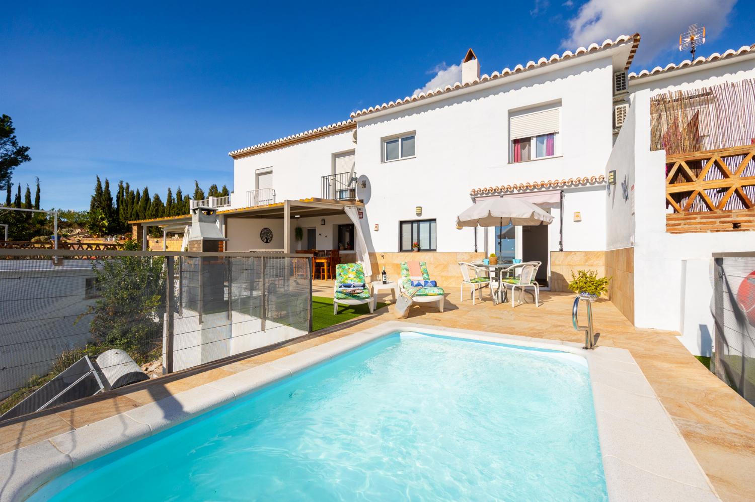 Beautiful villa with private pool and terrace with sea views