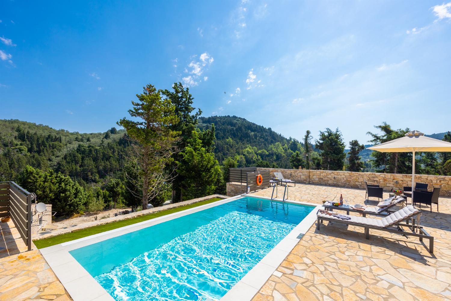 Private pool and terrace
