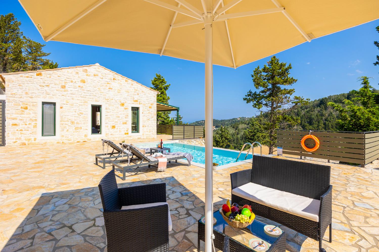 Beautiful villa with private pool and terrace
