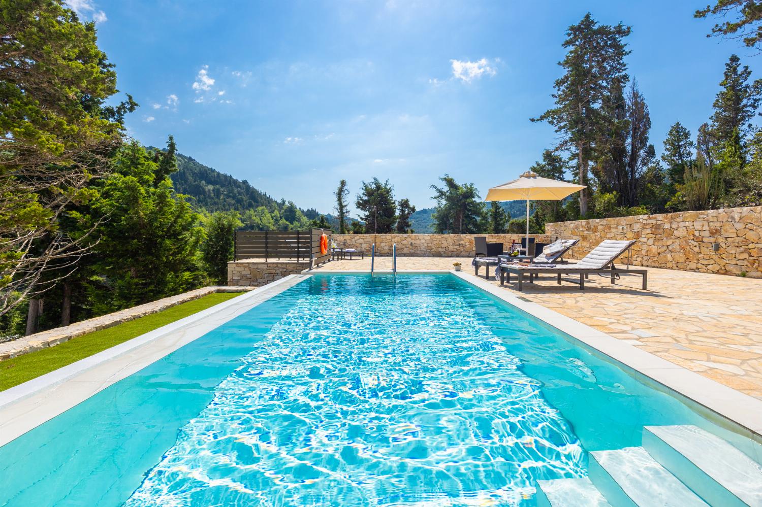 Private pool and terrace