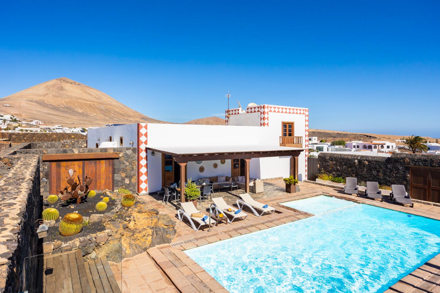 ,Beautiful villa with private pool and terrace