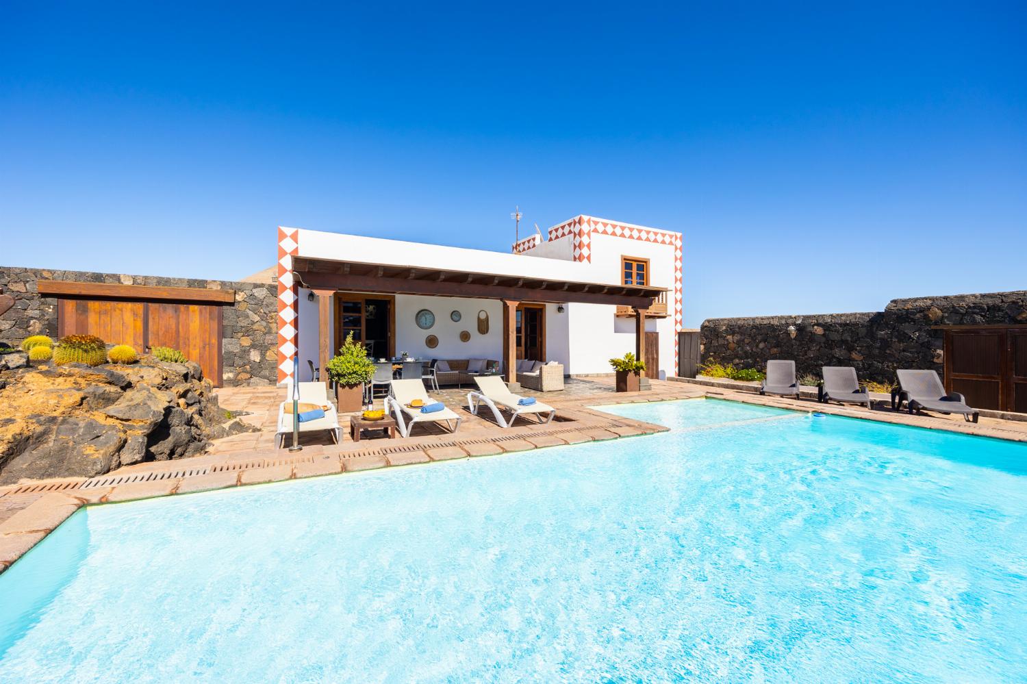Beautiful villa with private pool and terrace