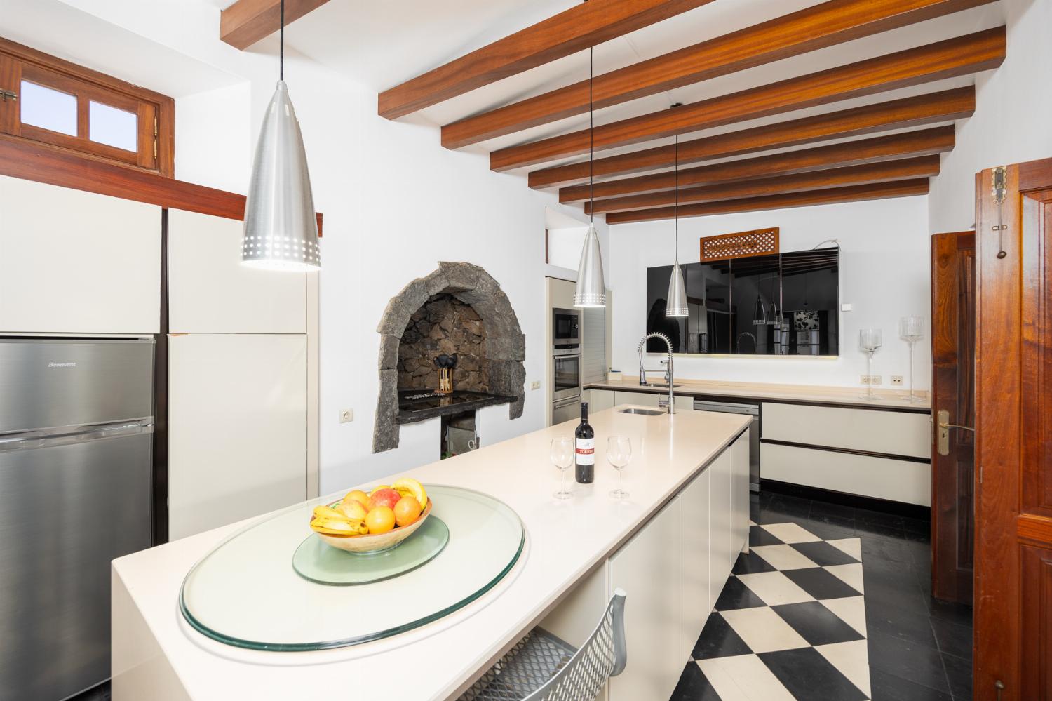 Equipped kitchen