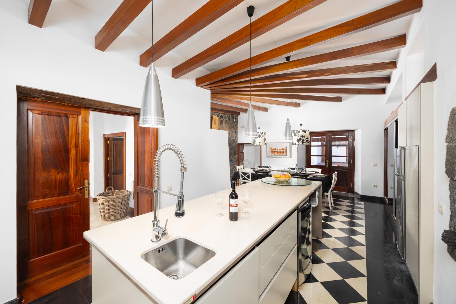 Equipped kitchen