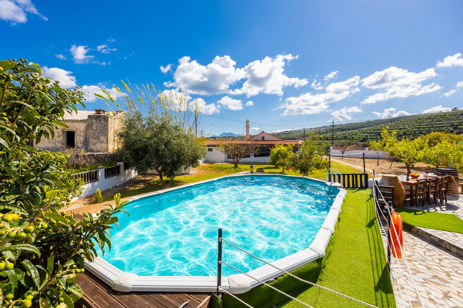 Private pool and terrace