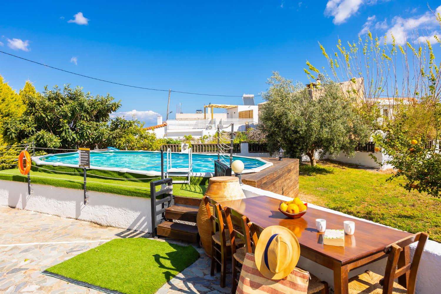 Private pool and terrace