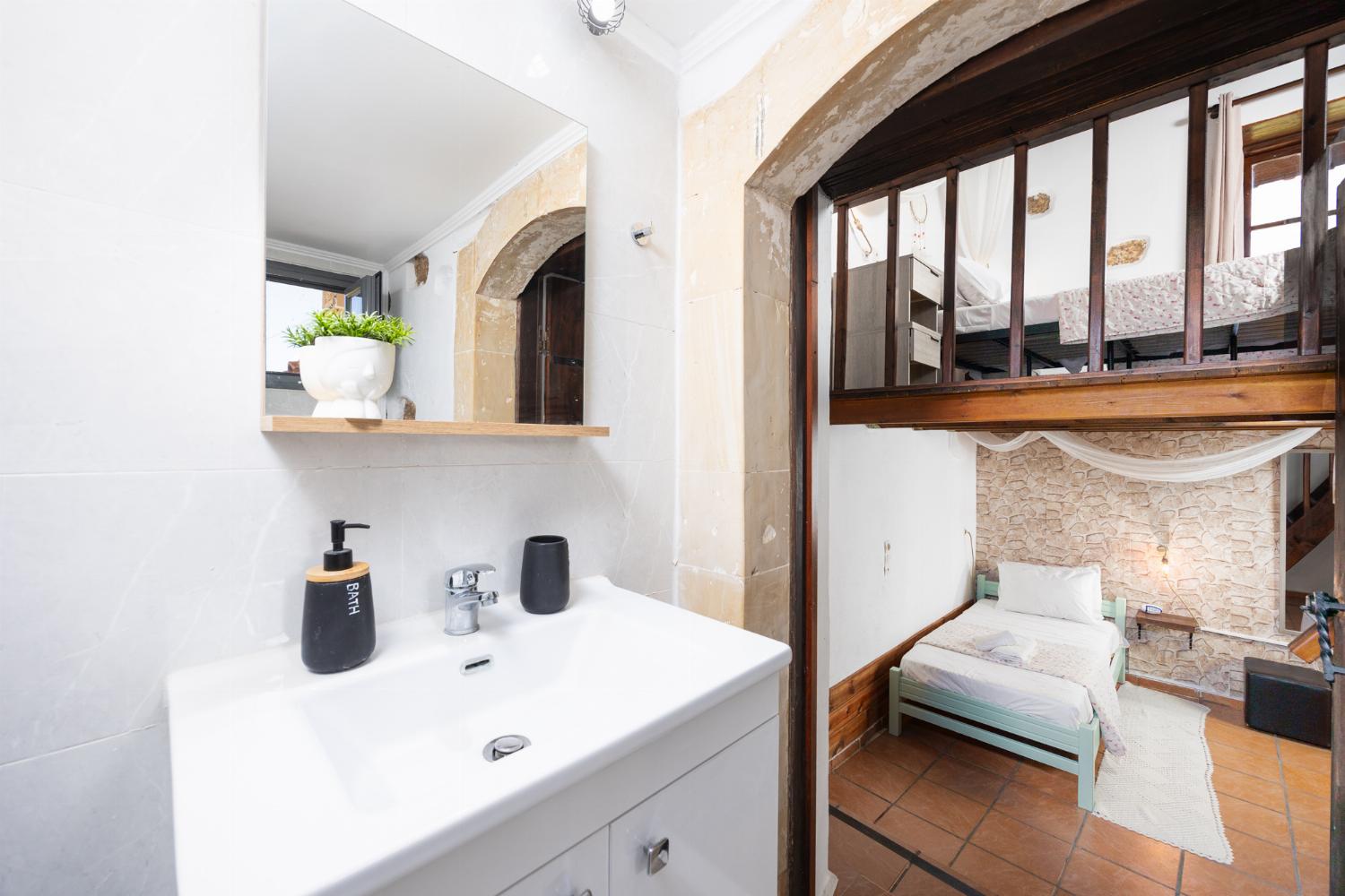 En suite bathroom with shower