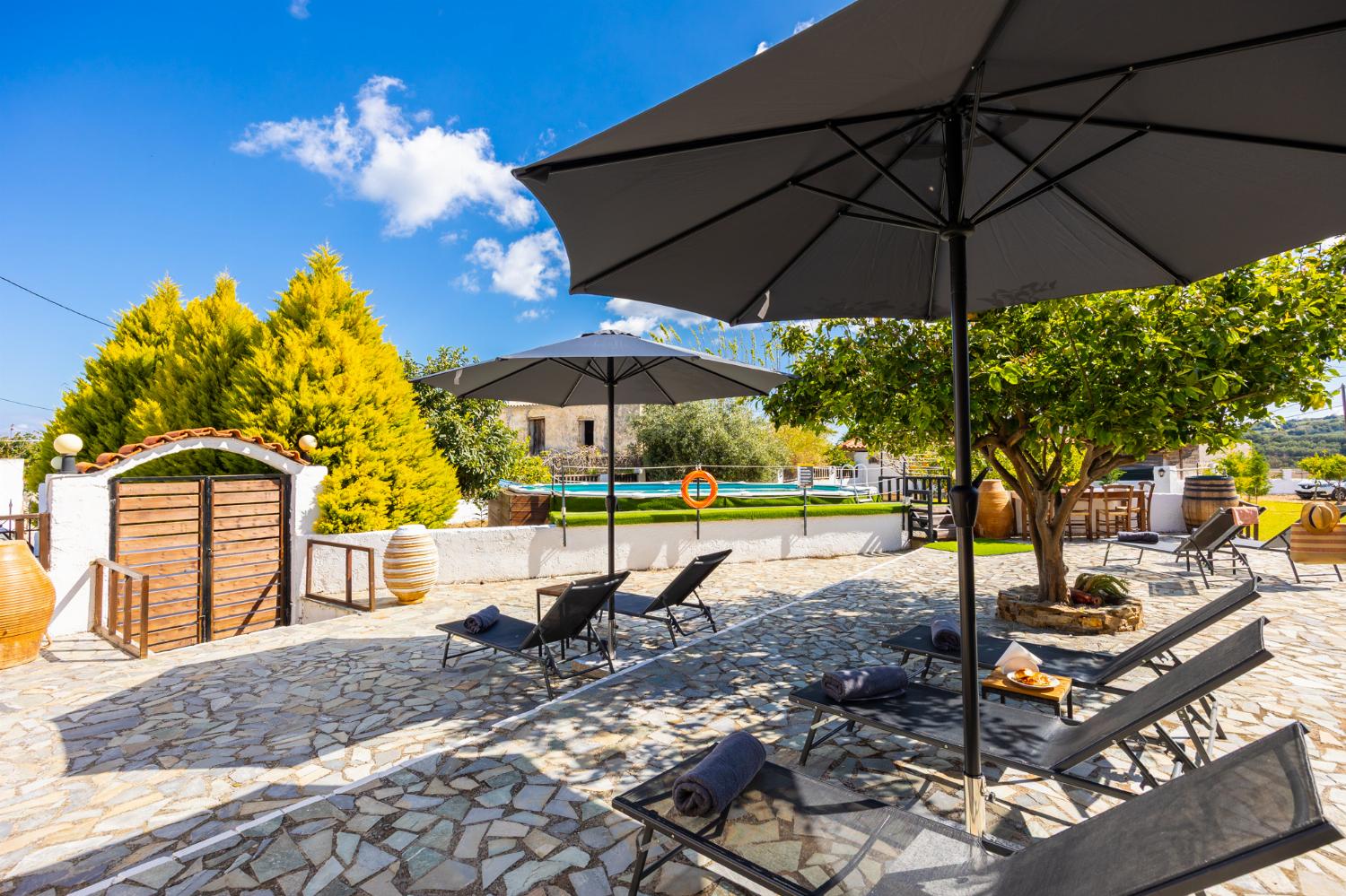 Private pool and terrace