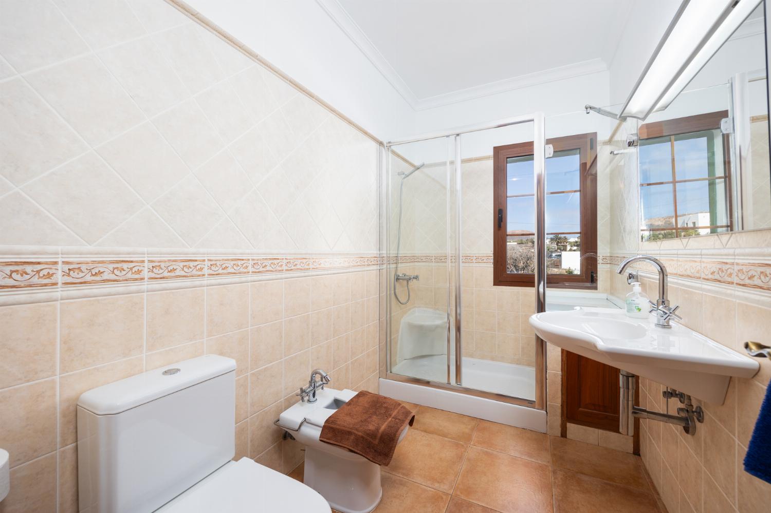 Family bathroom with shower