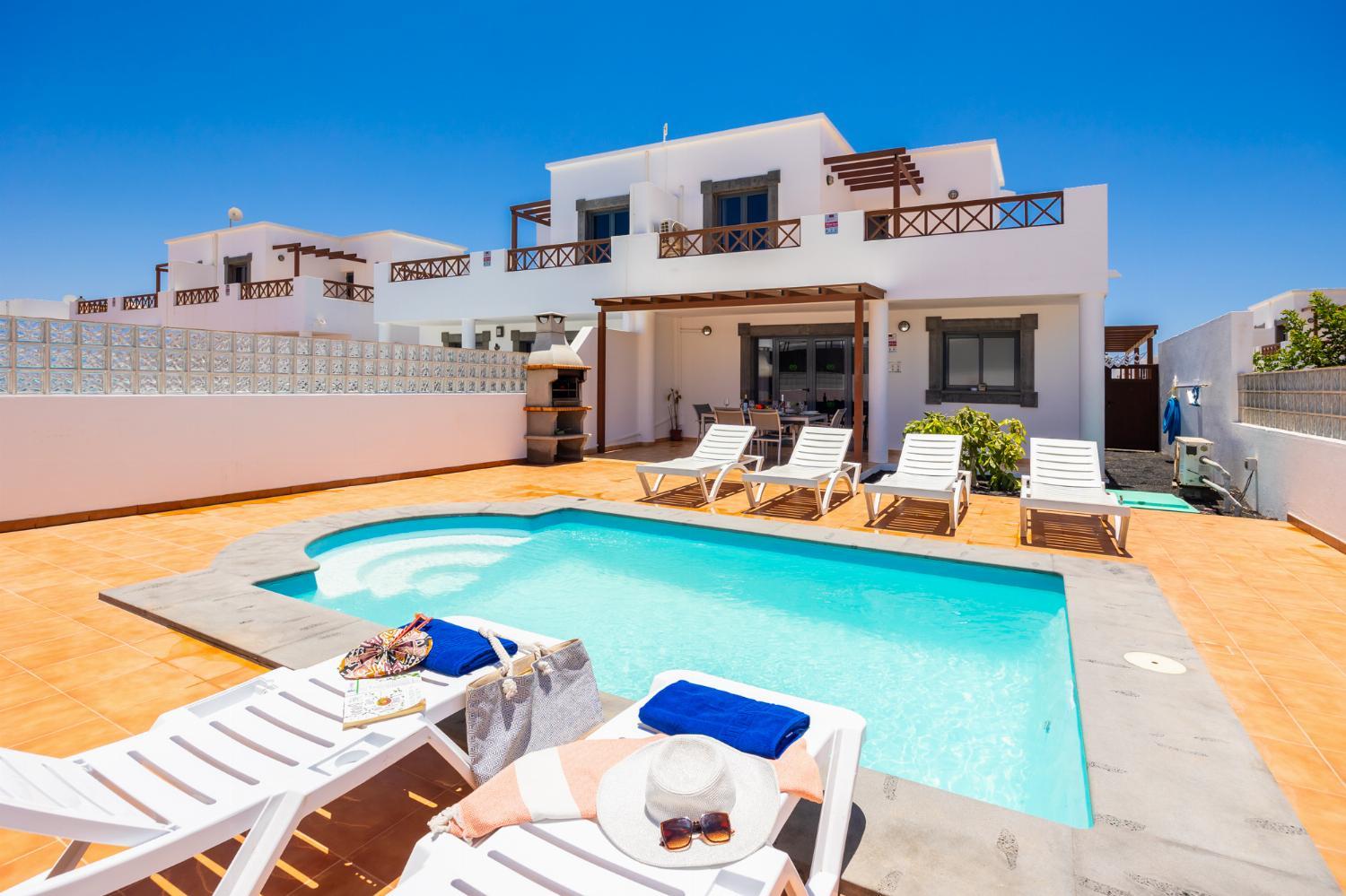 ,Beautiful villa with private pool and terrace