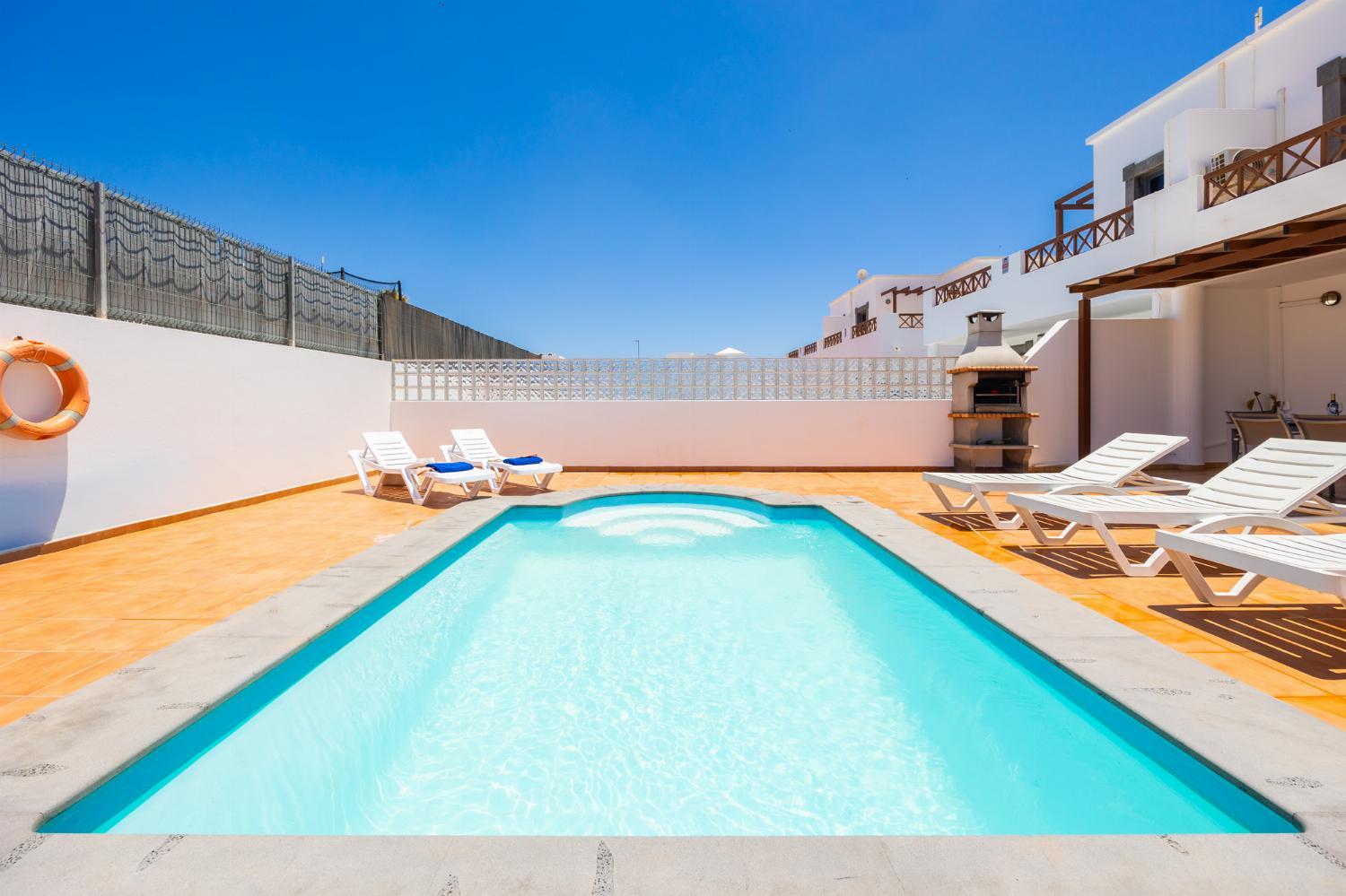 Private pool and terrace