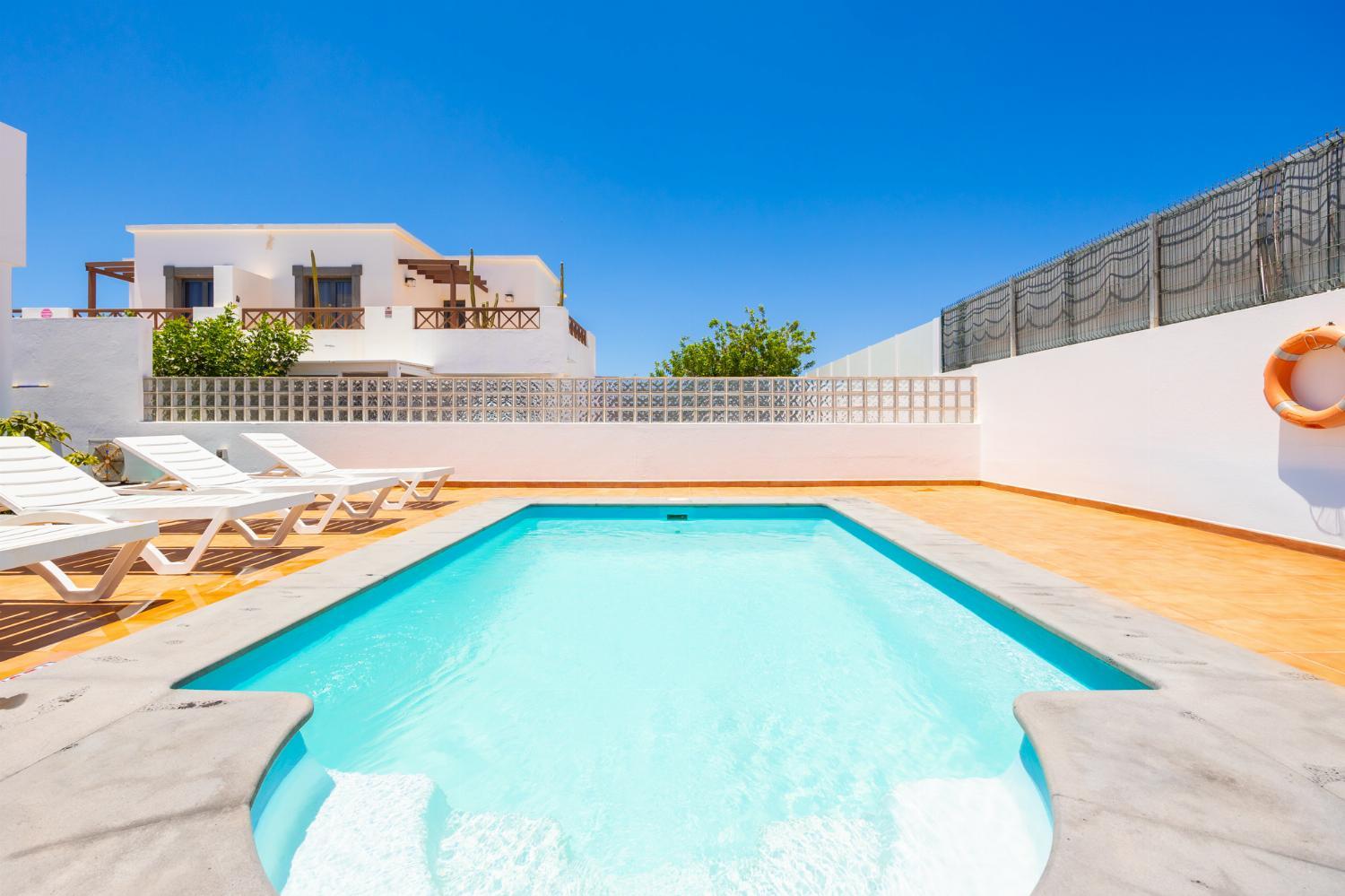 Private pool and terrace