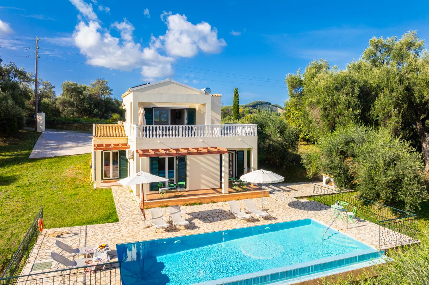 Beautiful villa with private pool and terrace with sea views