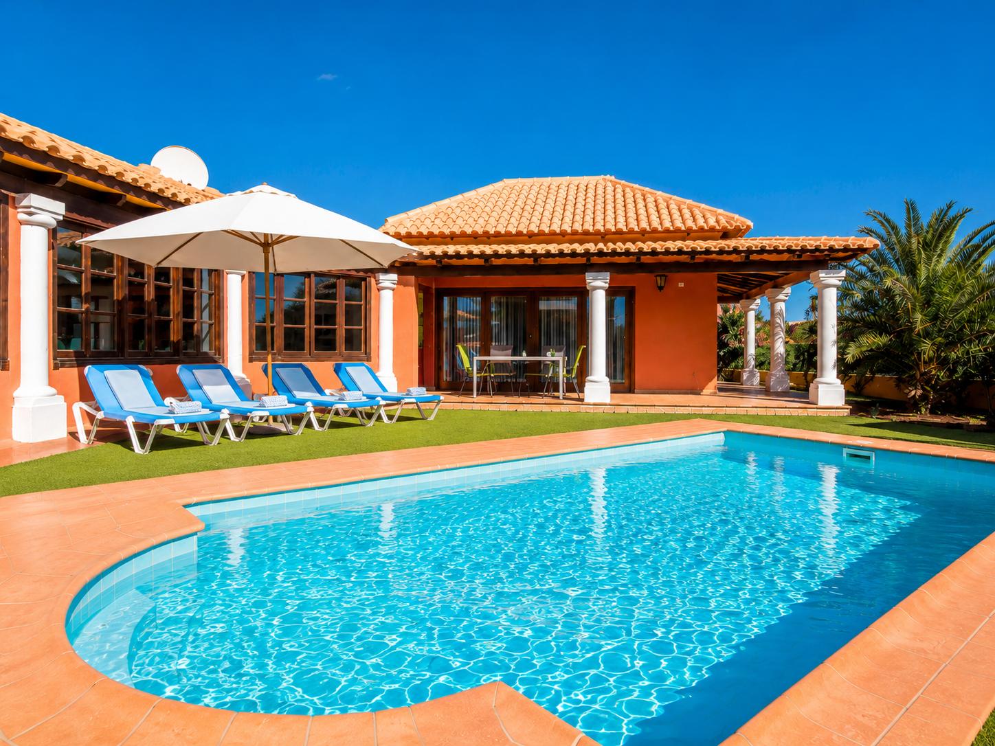 ,Beautiful villa with private pool and terrace
