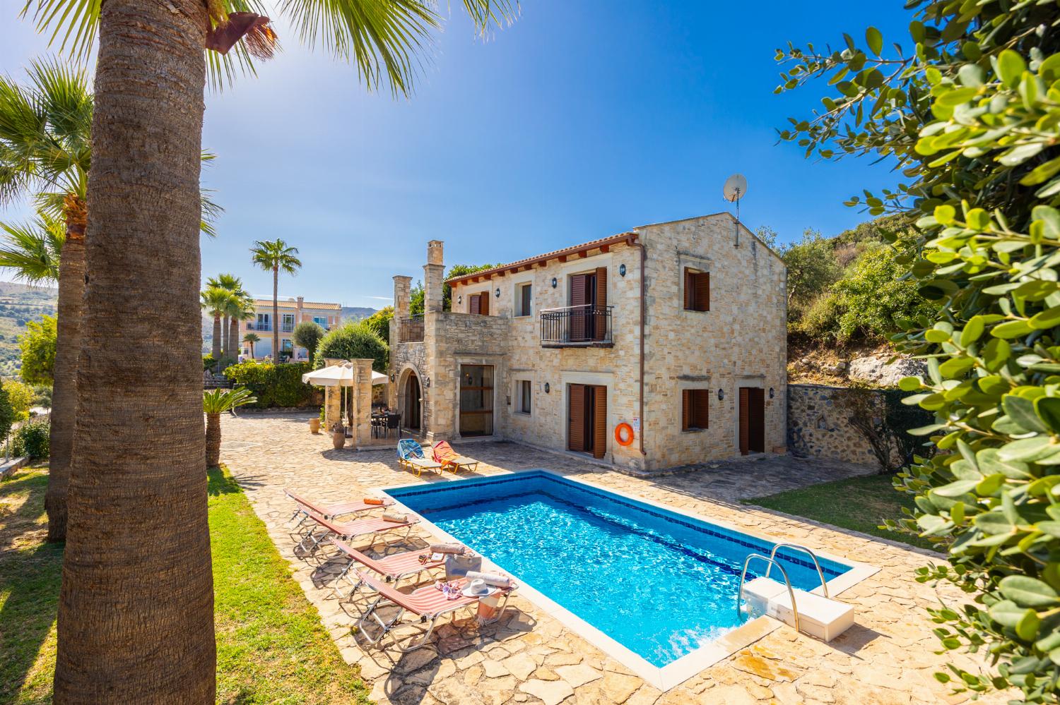 Beautiful villa with private pool and terrace with sea views