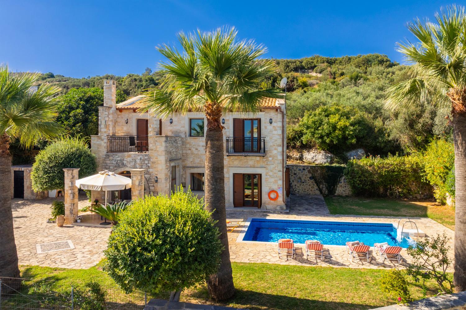 Beautiful villa with private pool and terrace with sea views