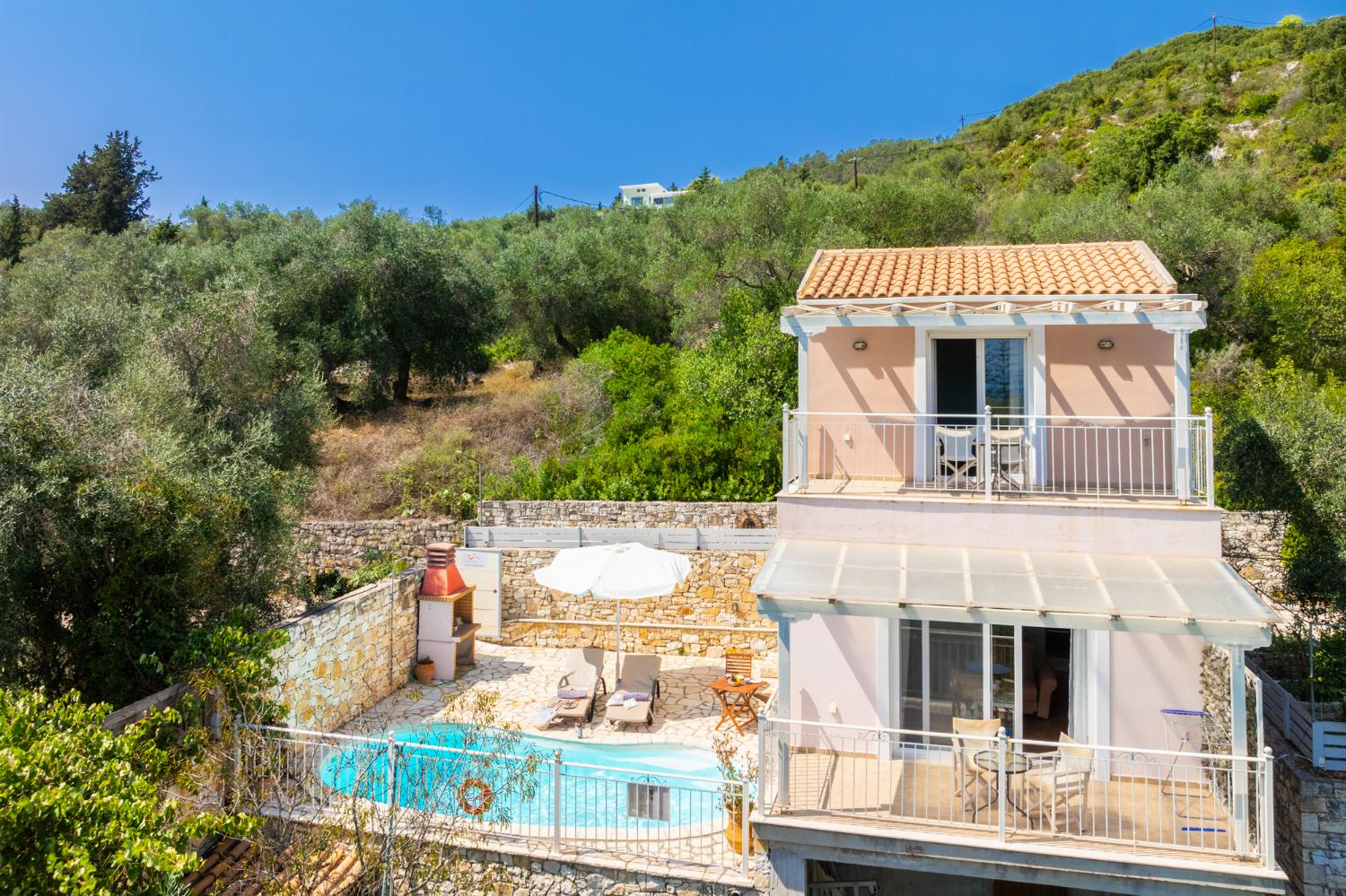 Beautiful villa with private pool and terrace with sea views