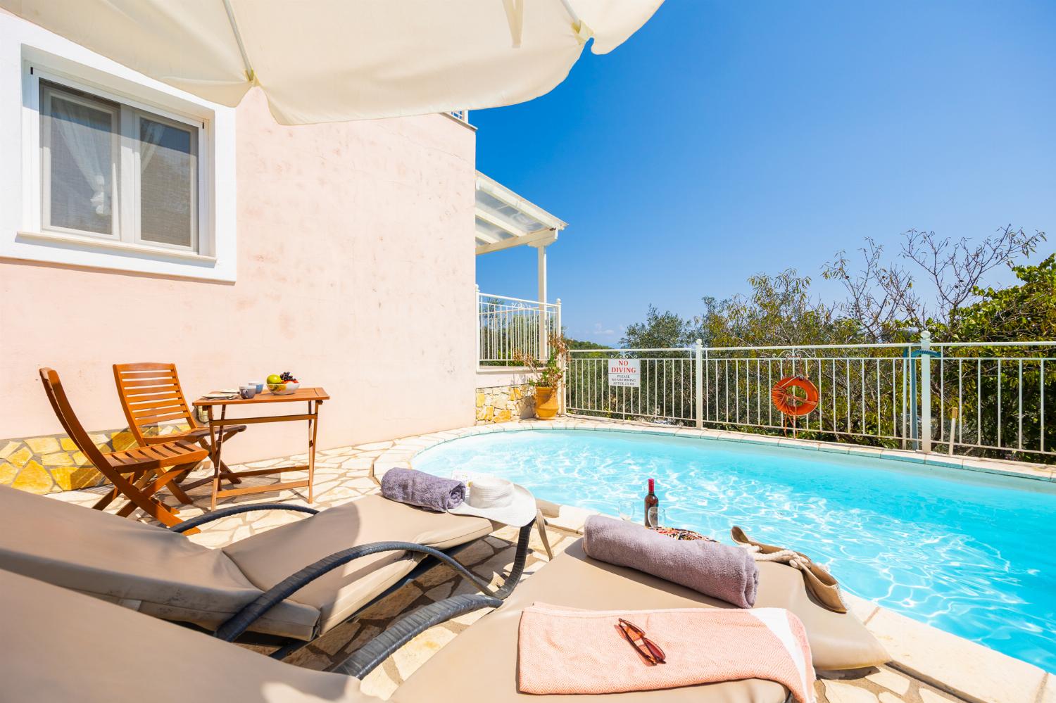 Private pool and terrace