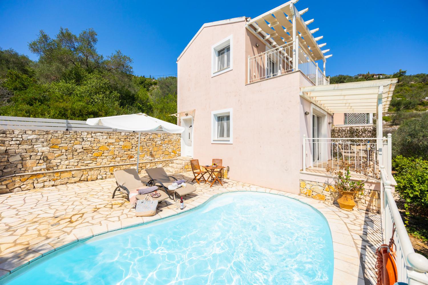 Beautiful villa with private pool and terrace with sea views