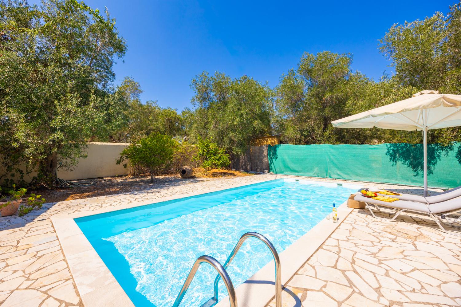 Private pool and terrace
