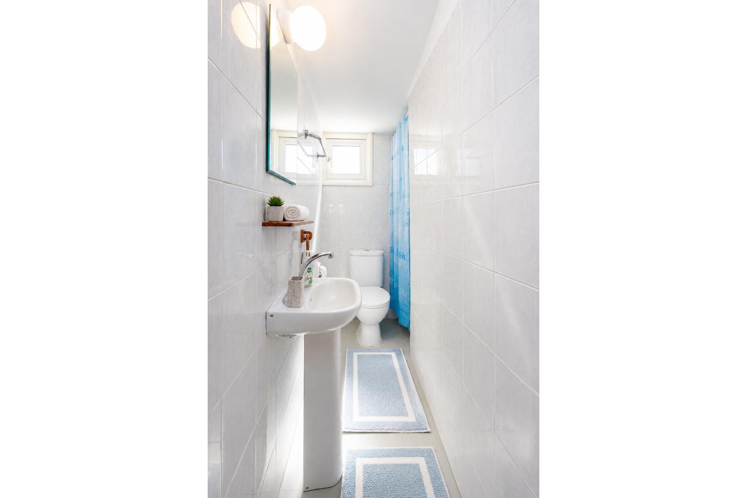 Family bathroom with shower