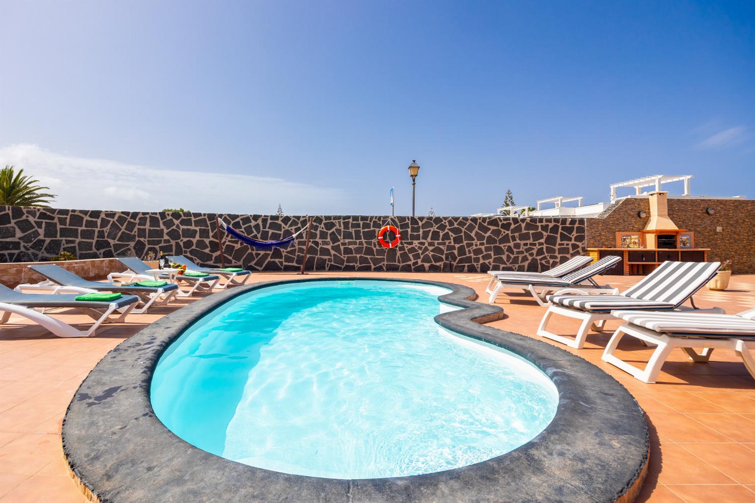 Private pool and terrace