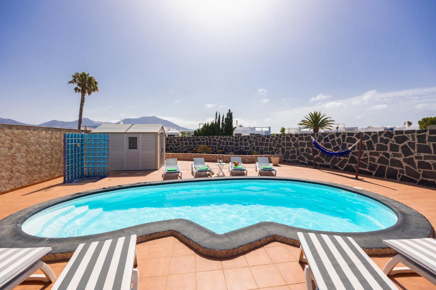 Private pool and terrace