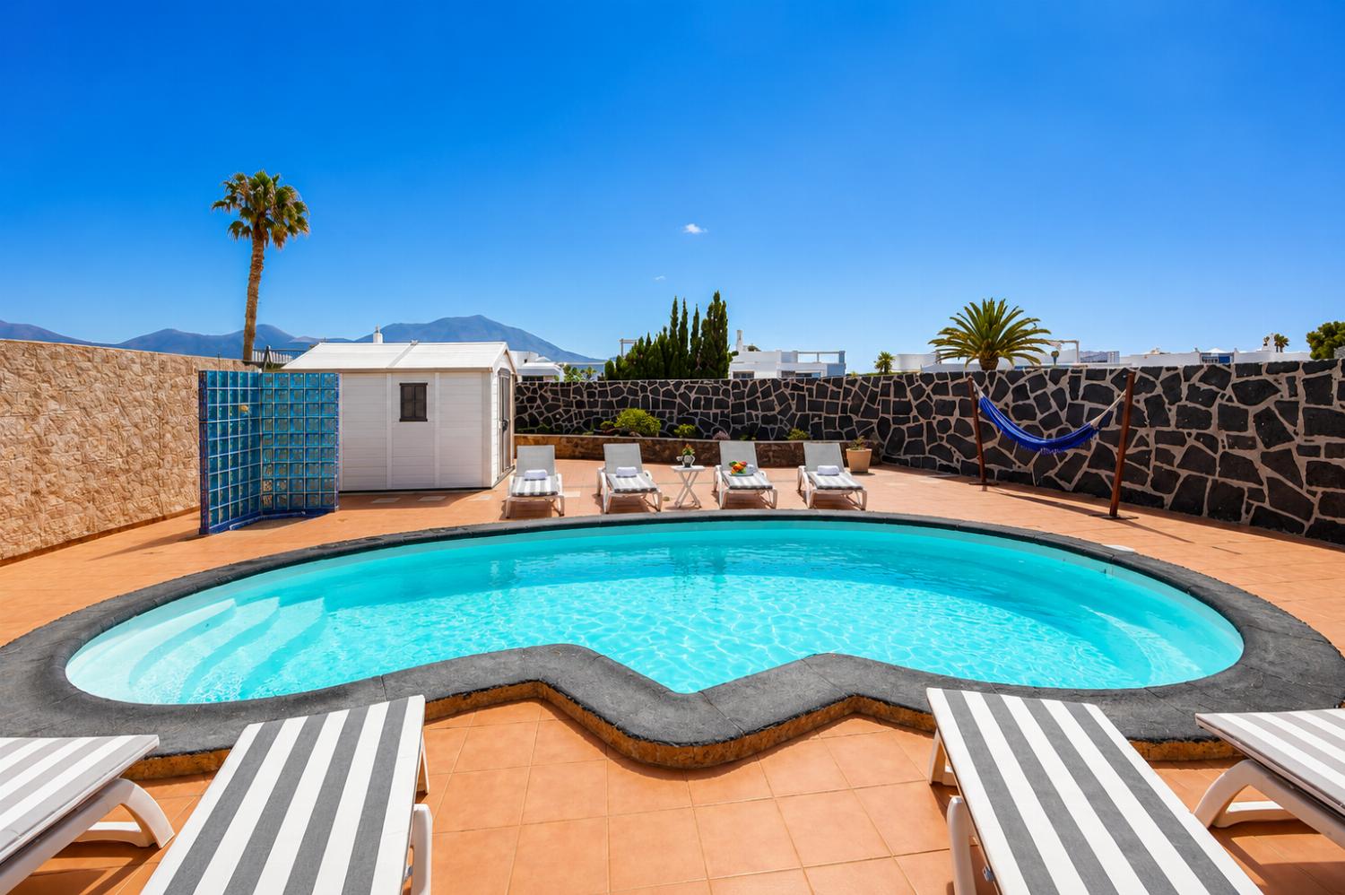 Private pool and terrace