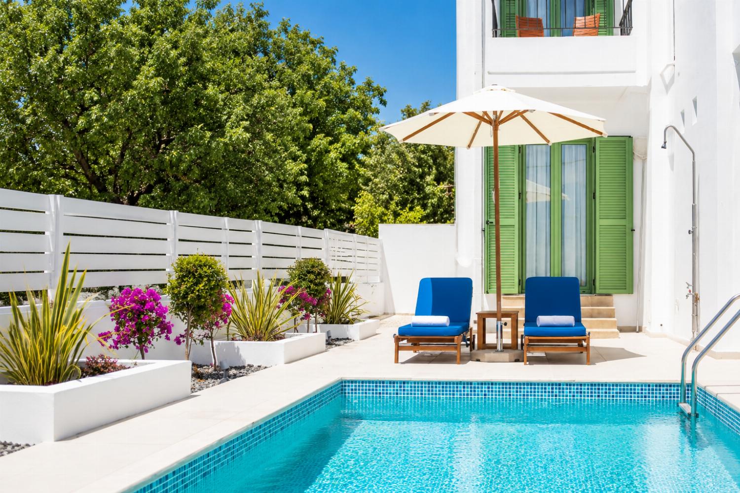 Private pool and terrace
