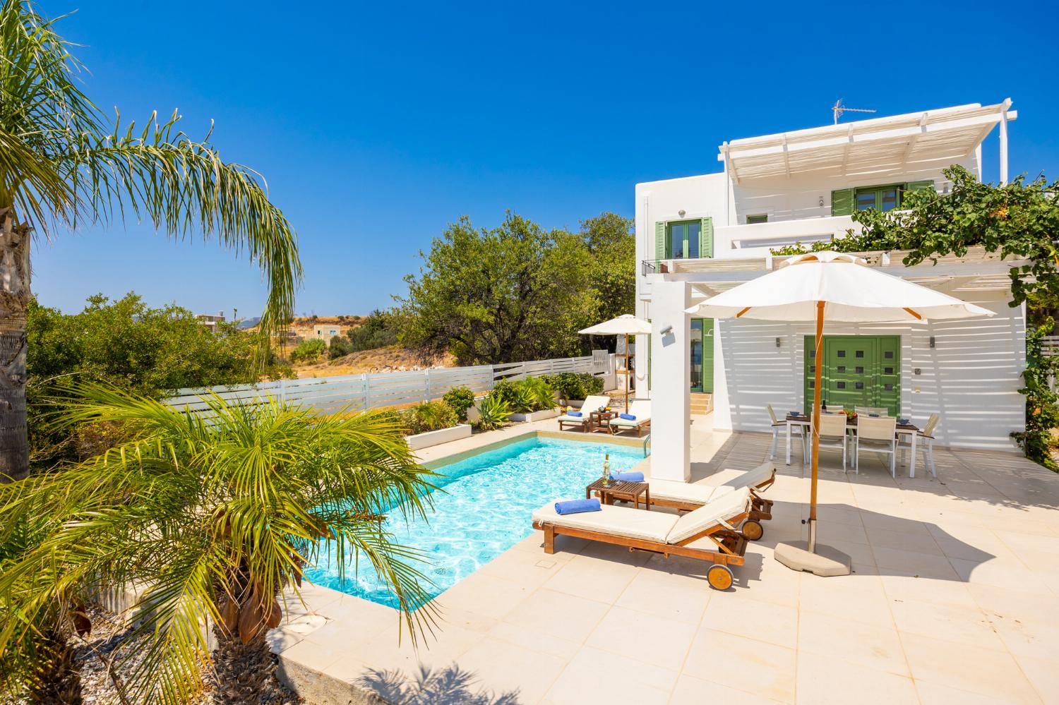 Beautiful villa with private pool and terrace with sea views