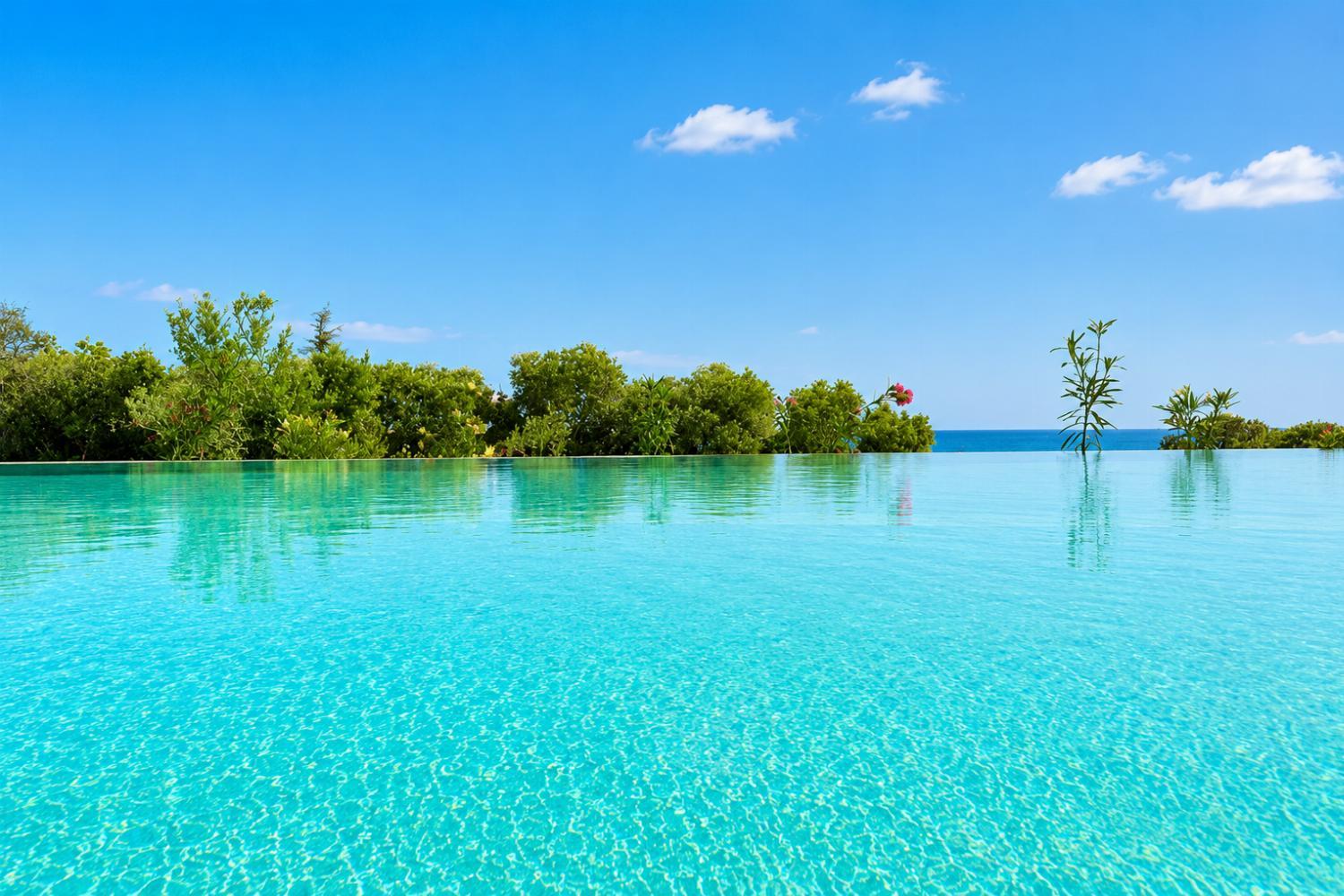 Private pool and terrace