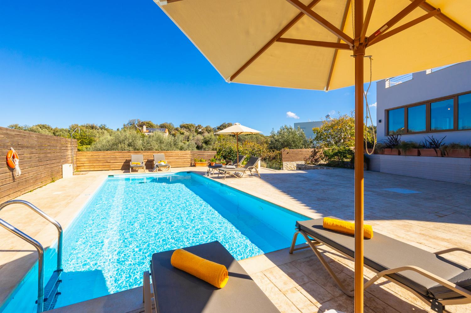 Private pool and terrace