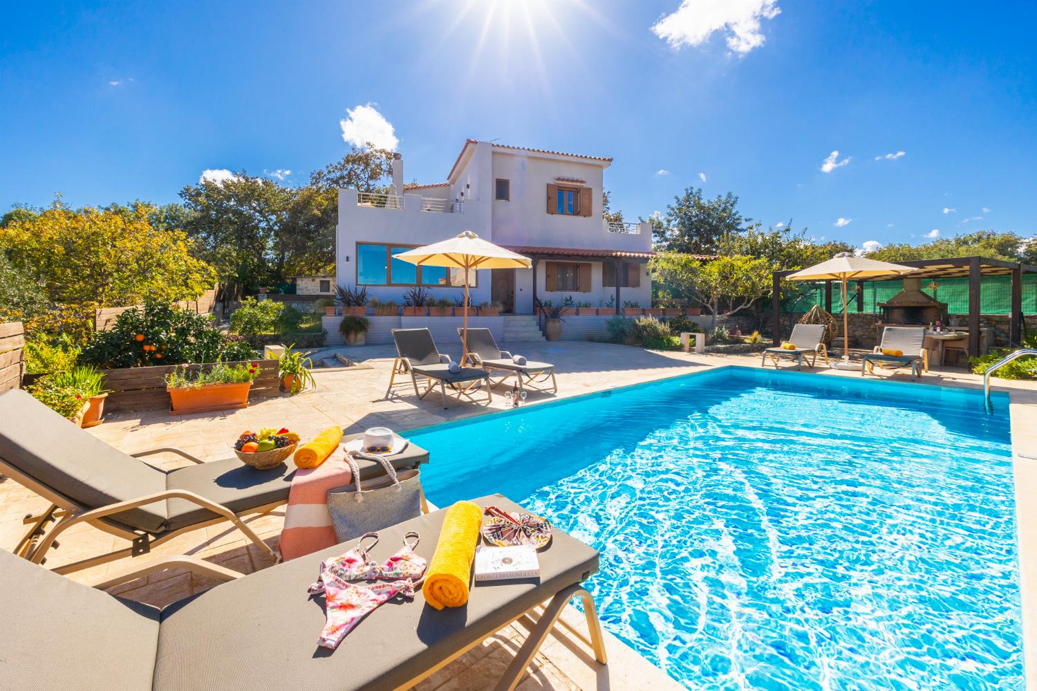 Beautiful villa with private pool and terrace