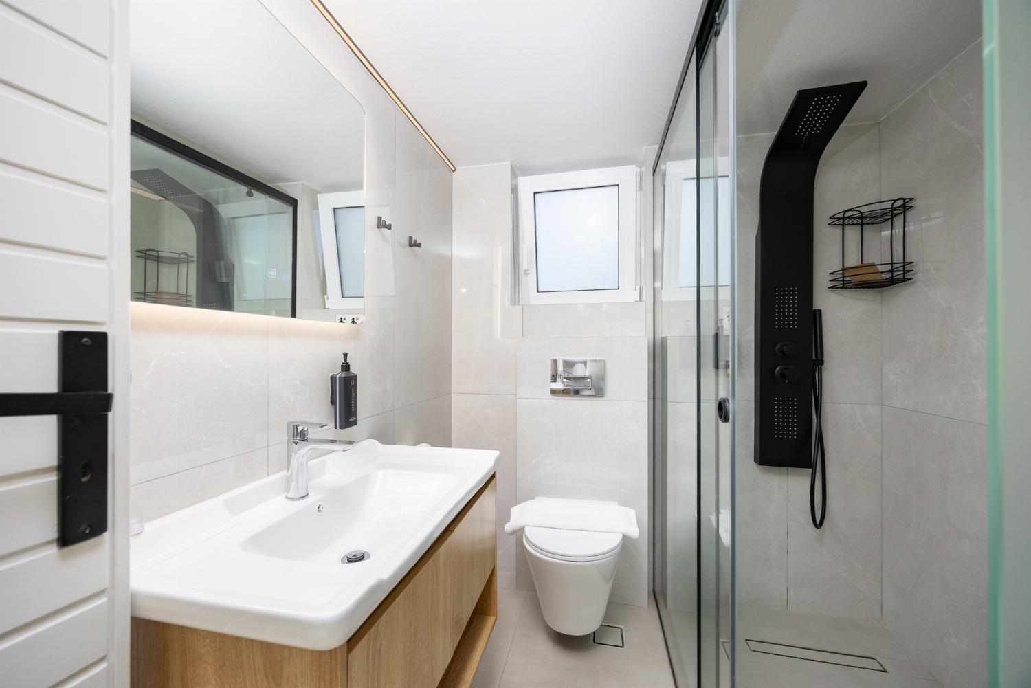 Family bathroom with shower
