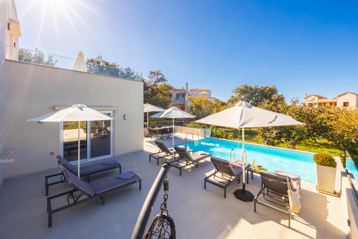 Private pool and terrace