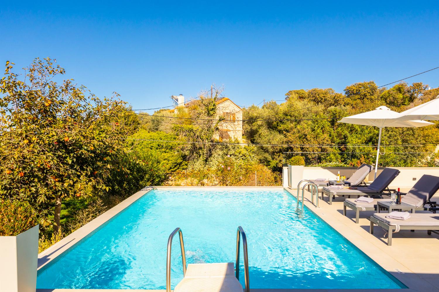 Private pool and terrace