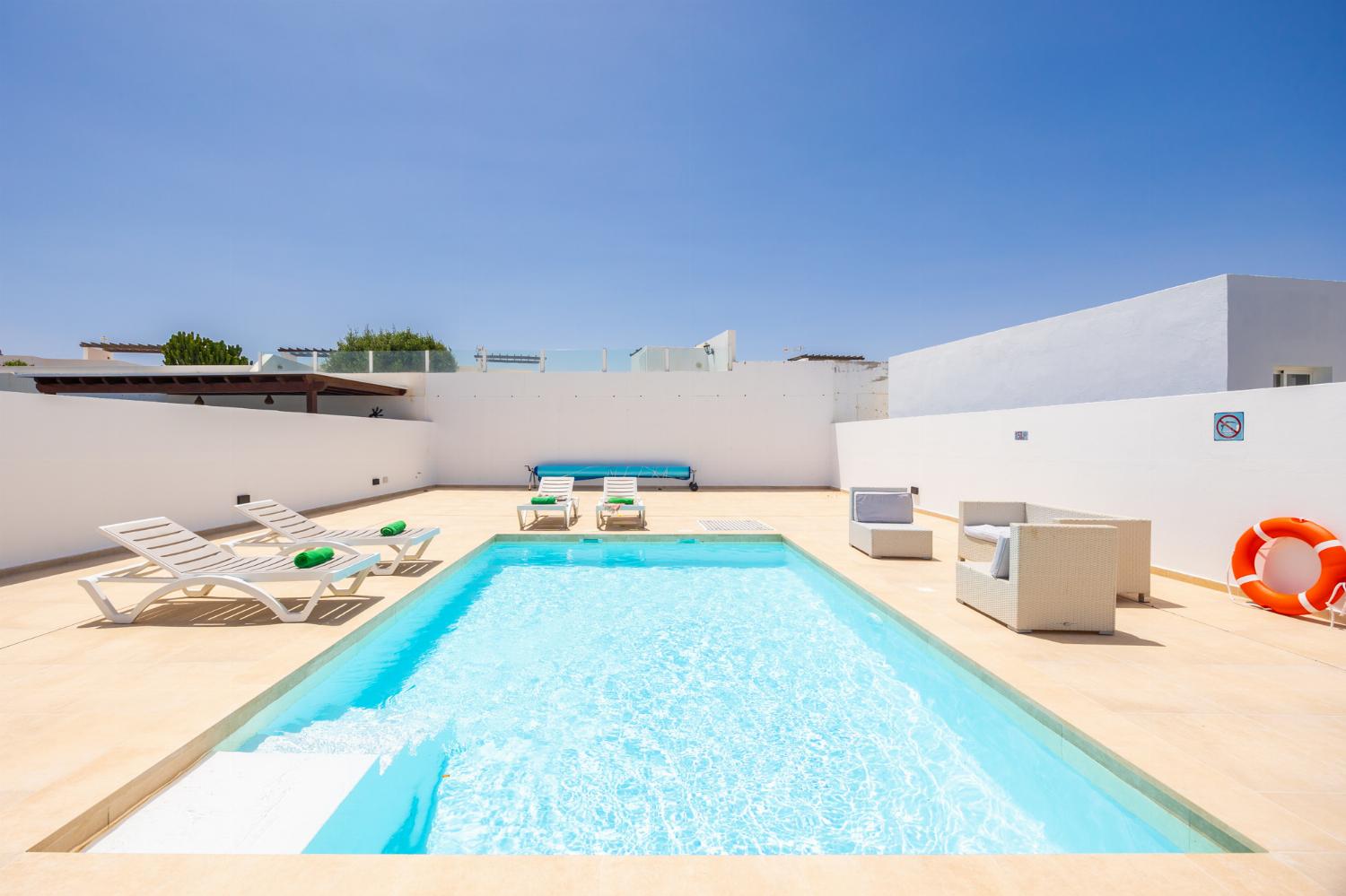 Private pool and terrace