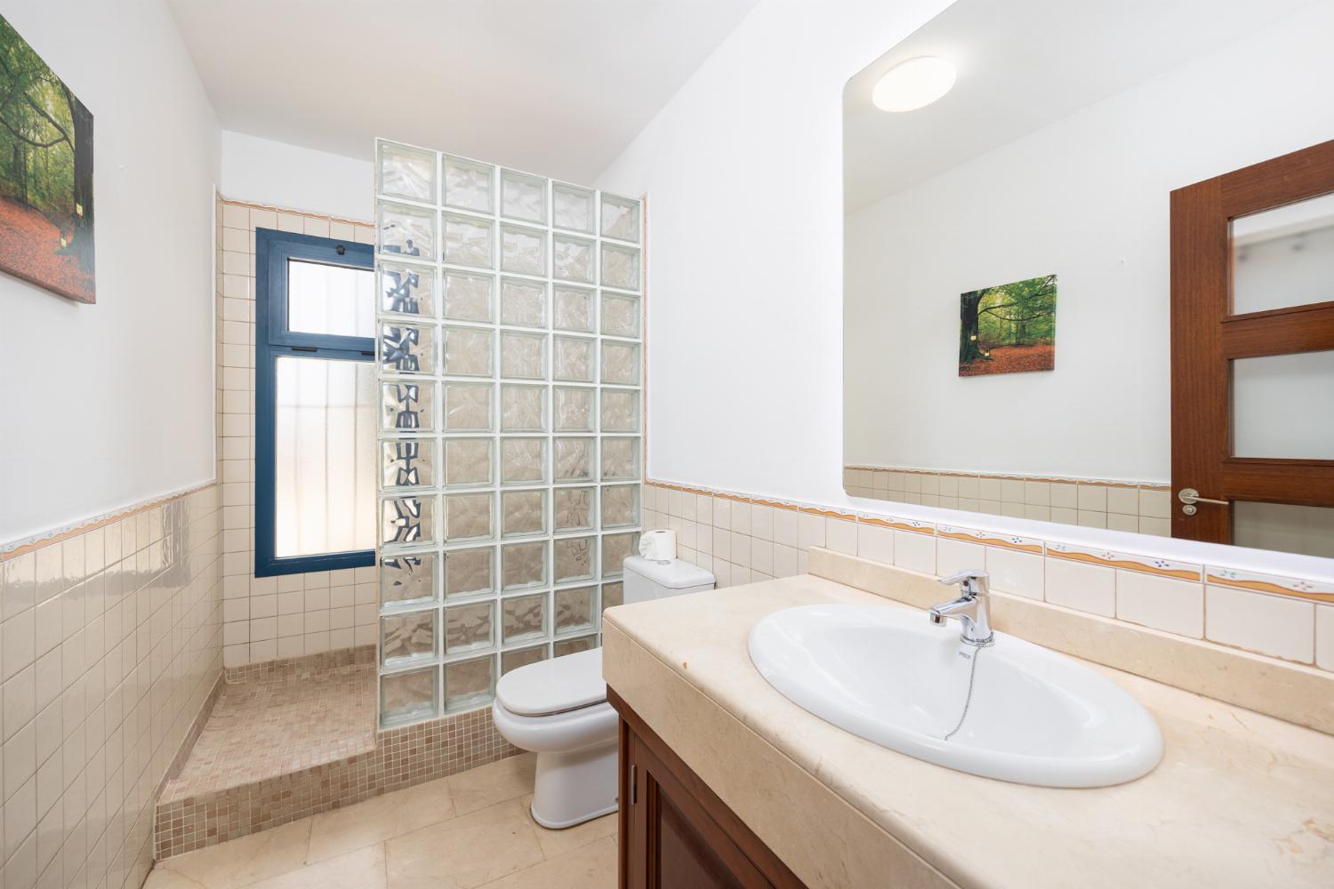 Family bathroom with shower