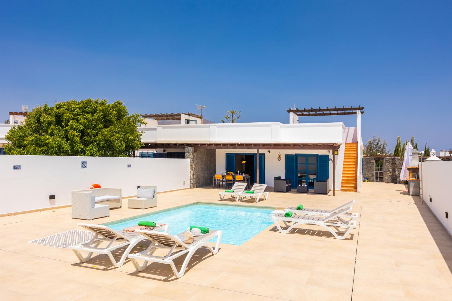 Beautiful villa with private pool and terrace