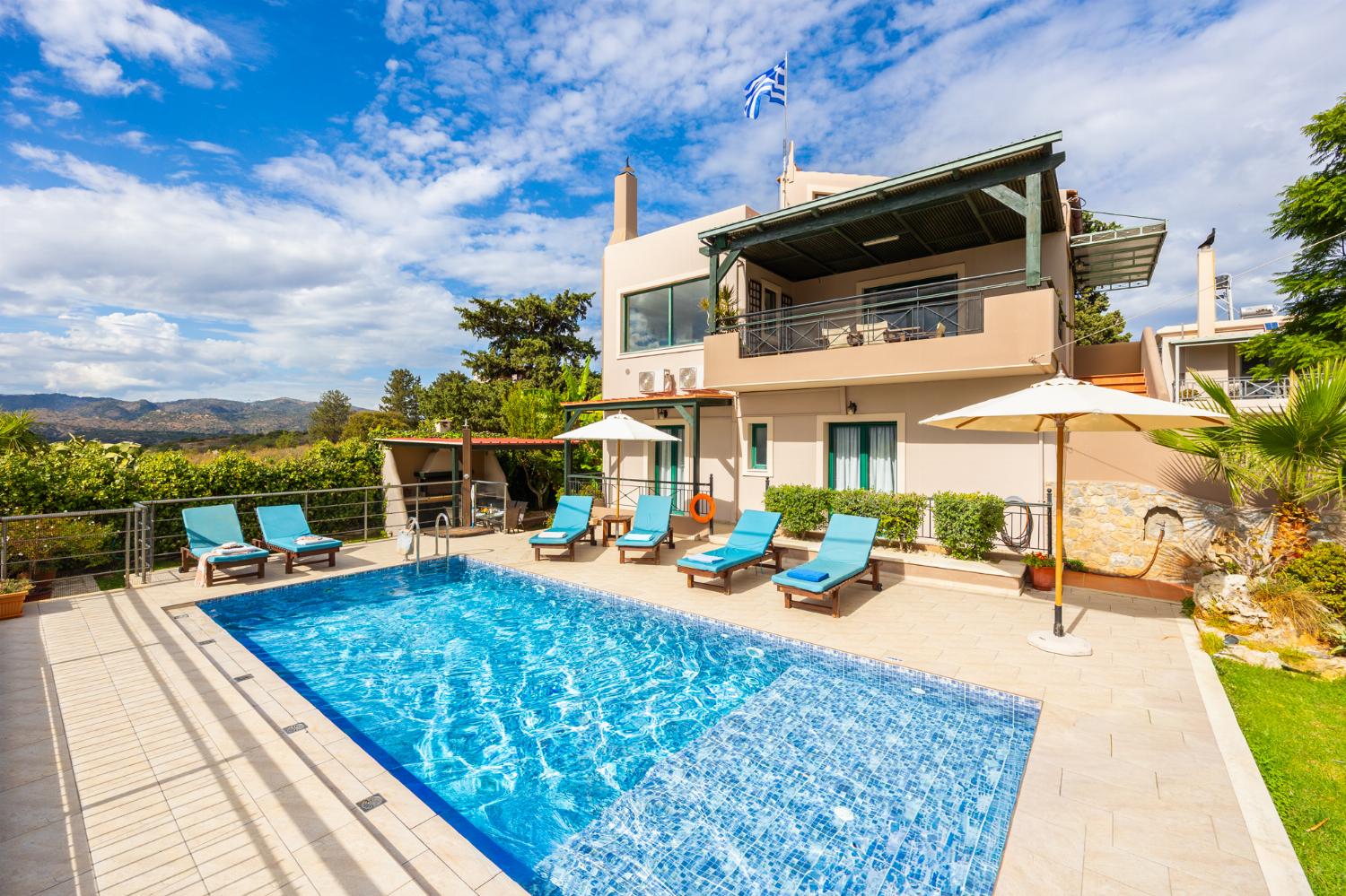 Beautiful villa with private pool and terrace with views