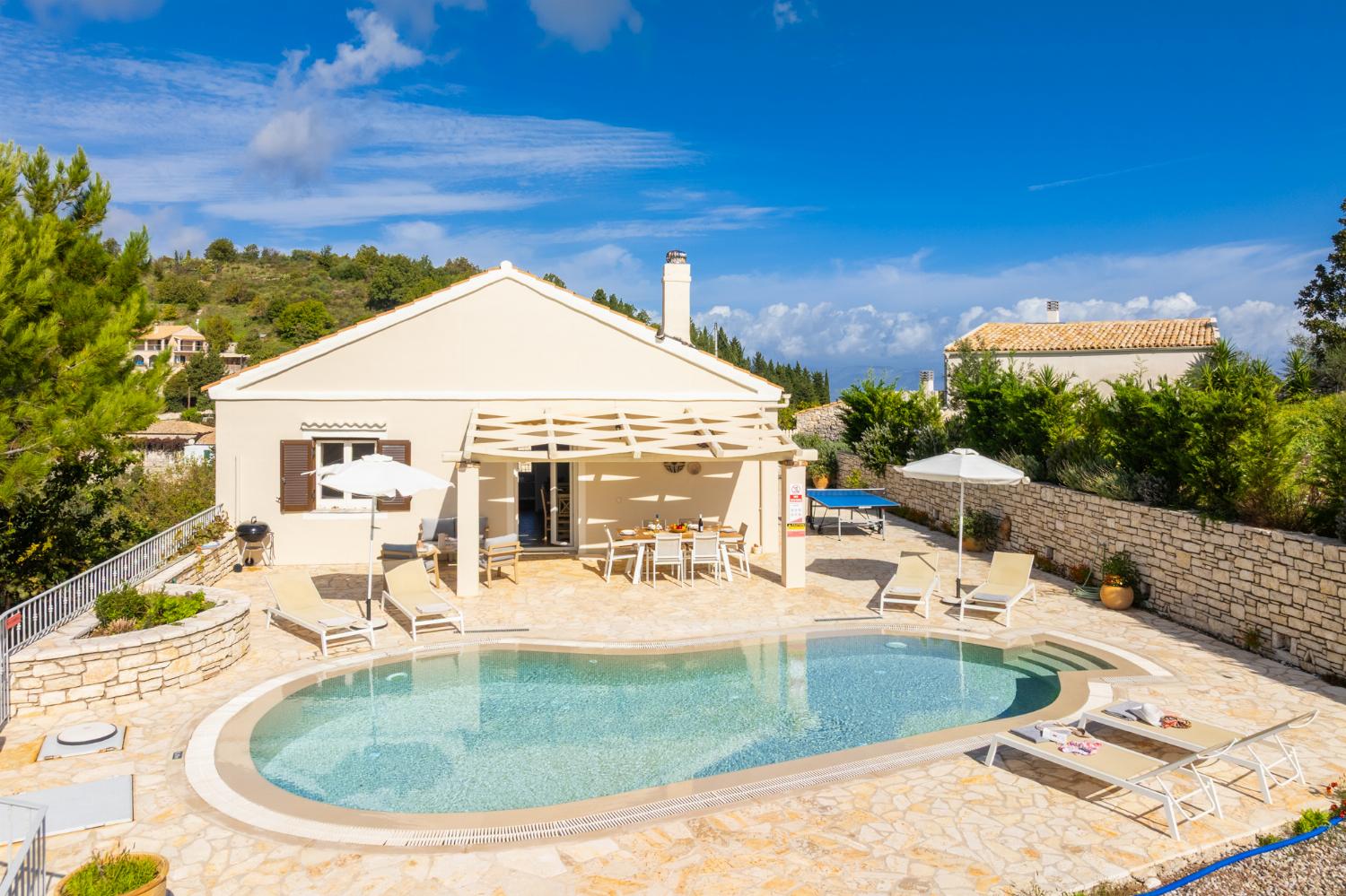 Beautiful villa with private pool and terrace