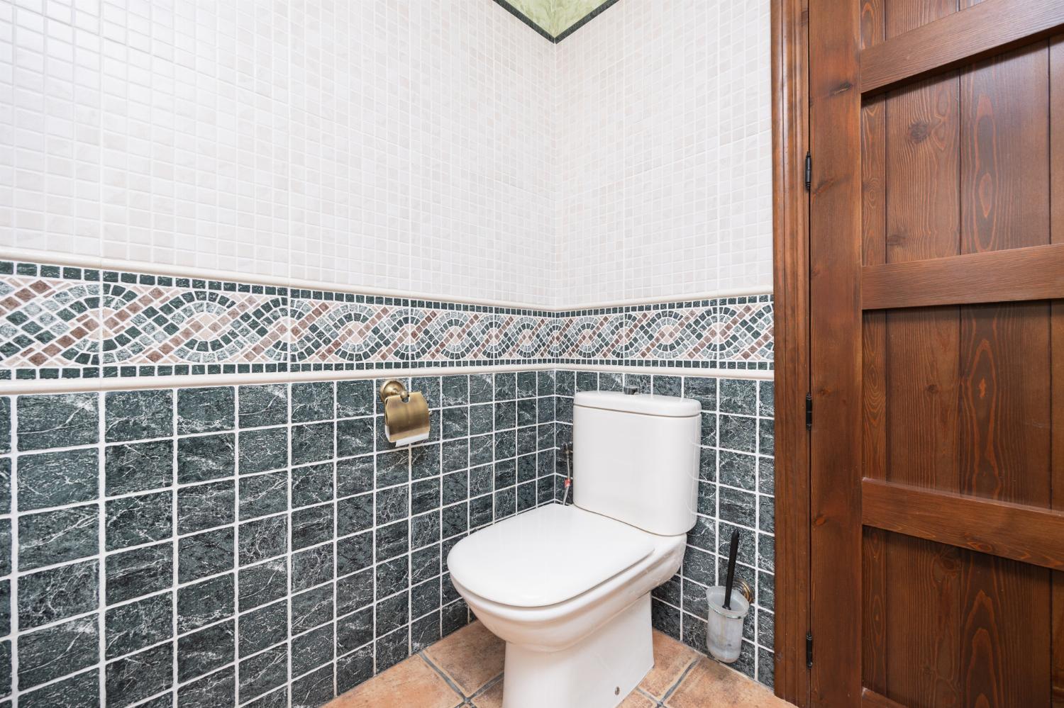 Family bathroom with bath and shower