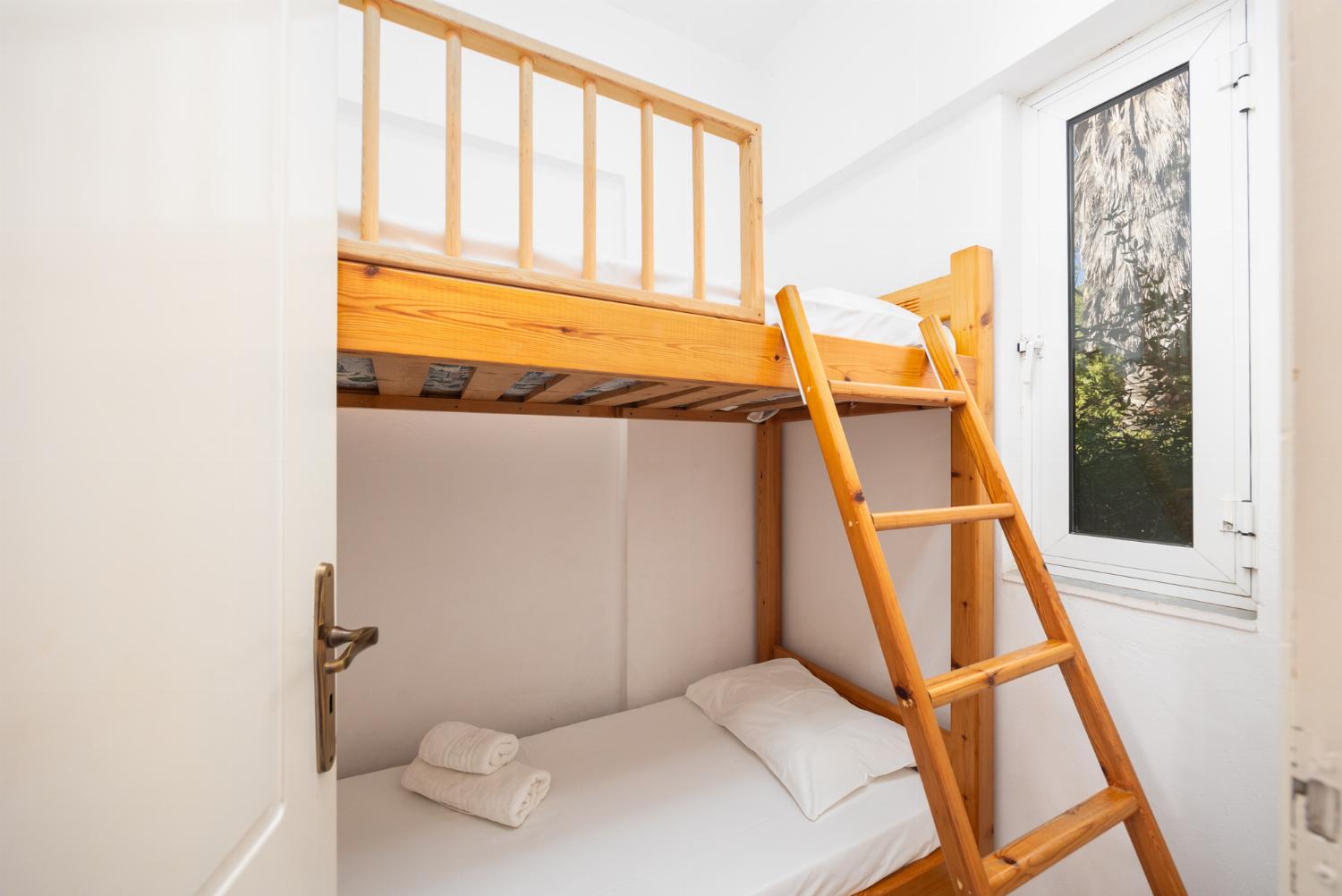 Bedroom with bunk bed