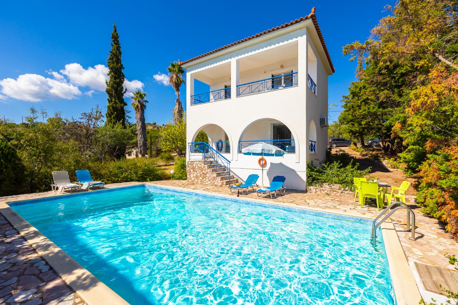 Beautiful villa with private pool and terrace with sea views