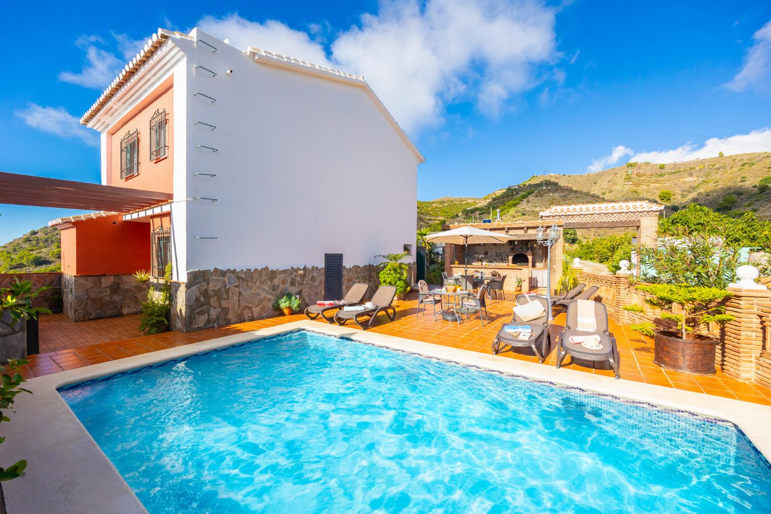 ,Beautiful villa with private pool and terrace