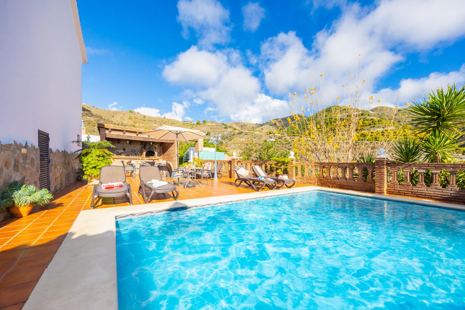 Private pool and terrace