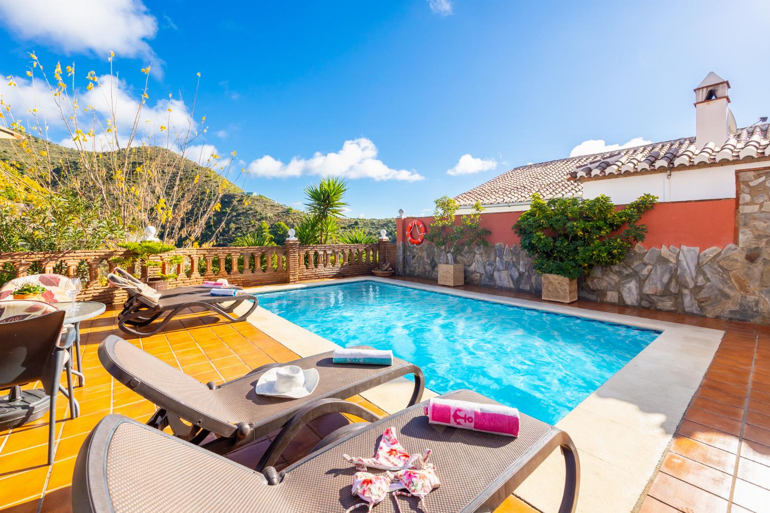 Private pool and terrace