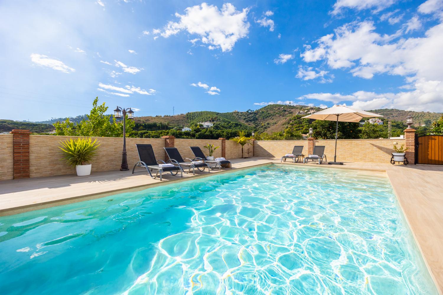 Private pool and terrace